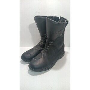Motorcycle Boots - Tour Master Solution - Womens - Black - Size 9 -waterproof